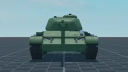 T-44, front, in Multicrew Tank Combat