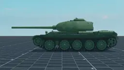 T-44, left, in Multicrew Tank Combat