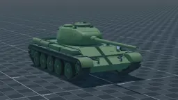 T-44, perspective, in Multicrew Tank Combat