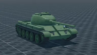 T-44, perspective, in Multicrew Tank Combat