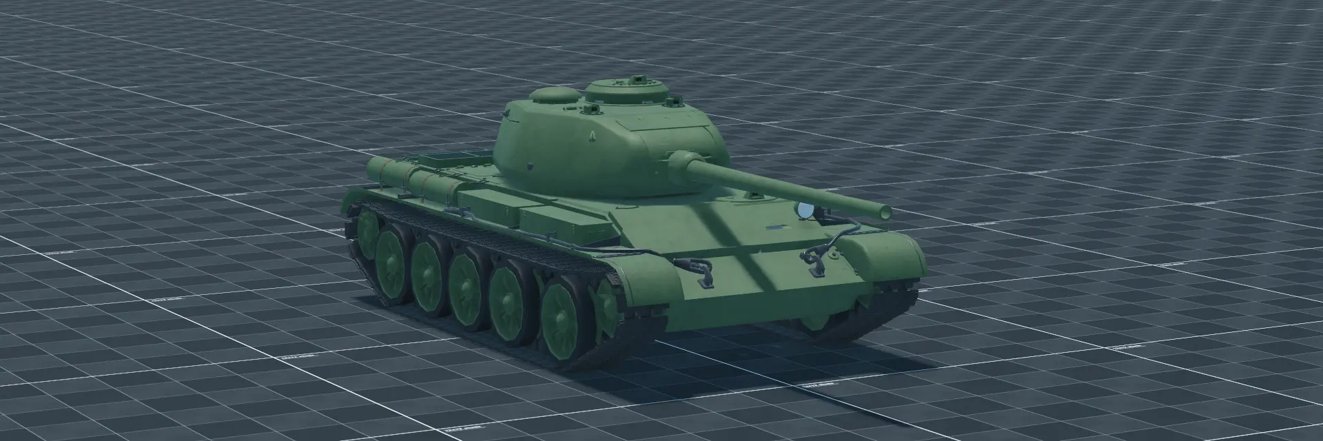 T-44, perspective banner, in Multicrew Tank Combat