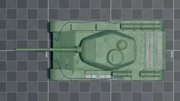 T-44, top, in Multicrew Tank Combat