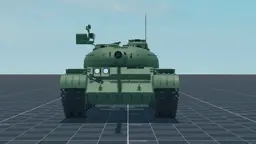 T-54 Obr. 1951, front, in Multicrew Tank Combat