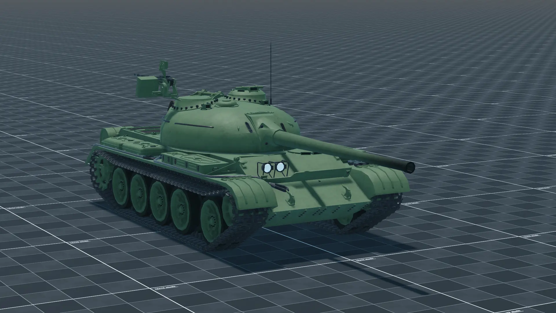 T-54 Obr. 1951, perspective, in Multicrew Tank Combat