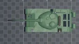 T-54 Obr. 1951, top, in Multicrew Tank Combat