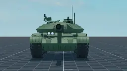 T-54M, front, in Multicrew Tank Combat