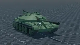 T-54M, perspective, in Multicrew Tank Combat