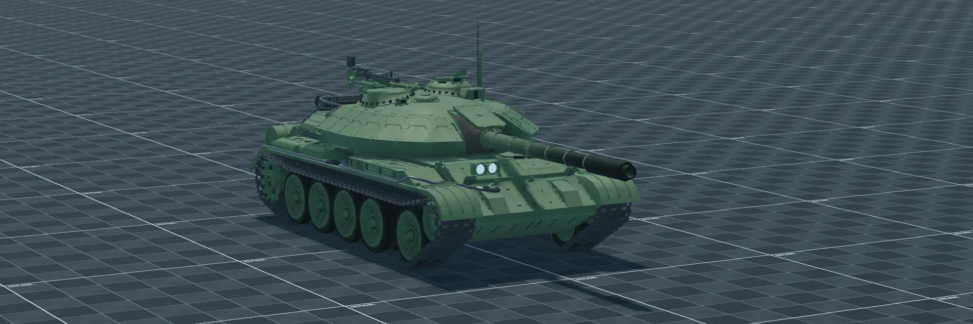 T-54M, perspective banner, in Multicrew Tank Combat