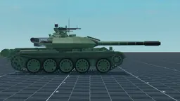 T-54M, right, in Multicrew Tank Combat