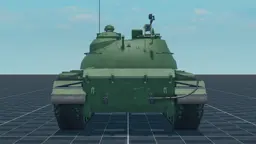 T-55, back, in Multicrew Tank Combat
