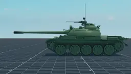 T-55, left, in Multicrew Tank Combat