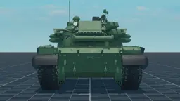 T-55AD-1, back, in Multicrew Tank Combat