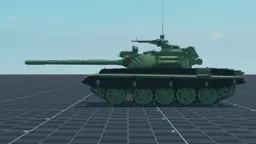 T-55AD-1, left, in Multicrew Tank Combat