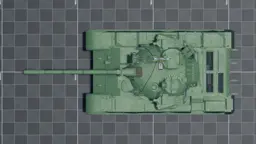 T-55AD-1, top, in Multicrew Tank Combat