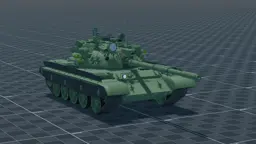 T-55AD, perspective, in Multicrew Tank Combat