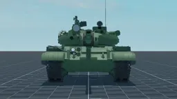 T-55AM-1, front, in Multicrew Tank Combat