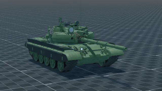T-55AM-1, perspective, in Multicrew Tank Combat