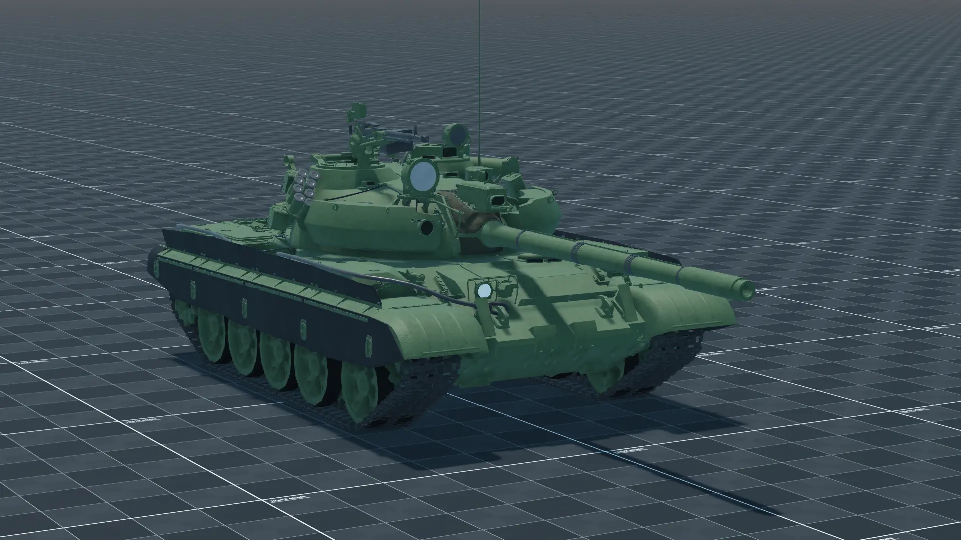 T-55AM-1, perspective, in Multicrew Tank Combat