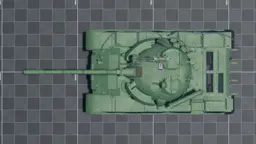 T-55AM-1, top, in Multicrew Tank Combat