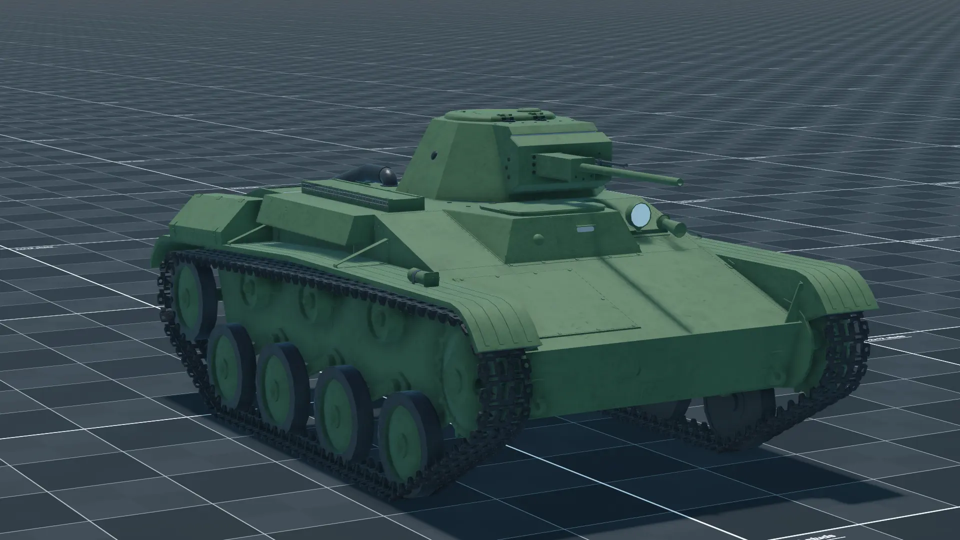 T-60, perspective, in Multicrew Tank Combat