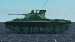 T-62 Berezhok, left, in Multicrew Tank Combat