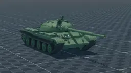 T-62, perspective, in Multicrew Tank Combat