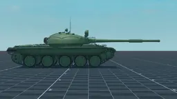 T-62, right, in Multicrew Tank Combat