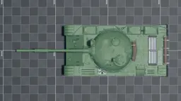T-62, top, in Multicrew Tank Combat