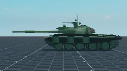 T-62M-1, left, in Multicrew Tank Combat