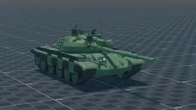 T-62M-1, perspective, in Multicrew Tank Combat