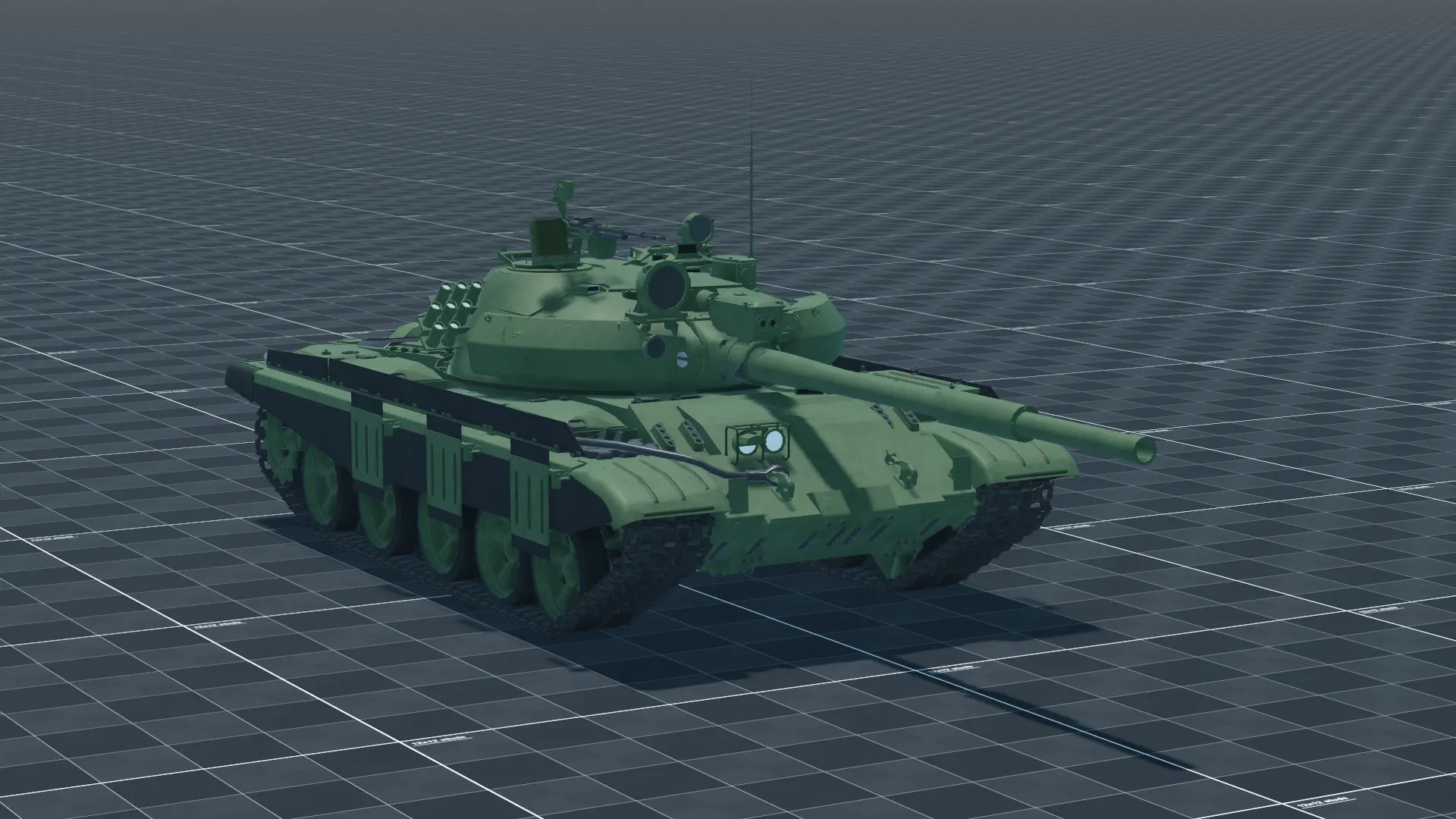 T-62M-1, perspective, in Multicrew Tank Combat