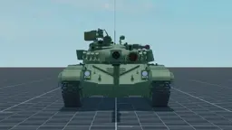 T-64A, front, in Multicrew Tank Combat
