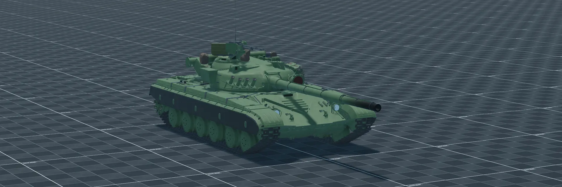 T-64A, perspective banner, in Multicrew Tank Combat