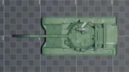 T-64A, top, in Multicrew Tank Combat