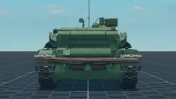 T-64BM "Bulat", back, in Multicrew Tank Combat