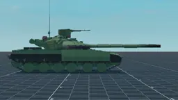 T-64BM "Bulat", right, in Multicrew Tank Combat
