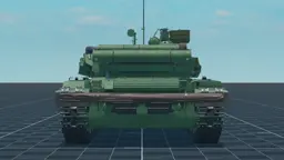 T-64BV, back, in Multicrew Tank Combat