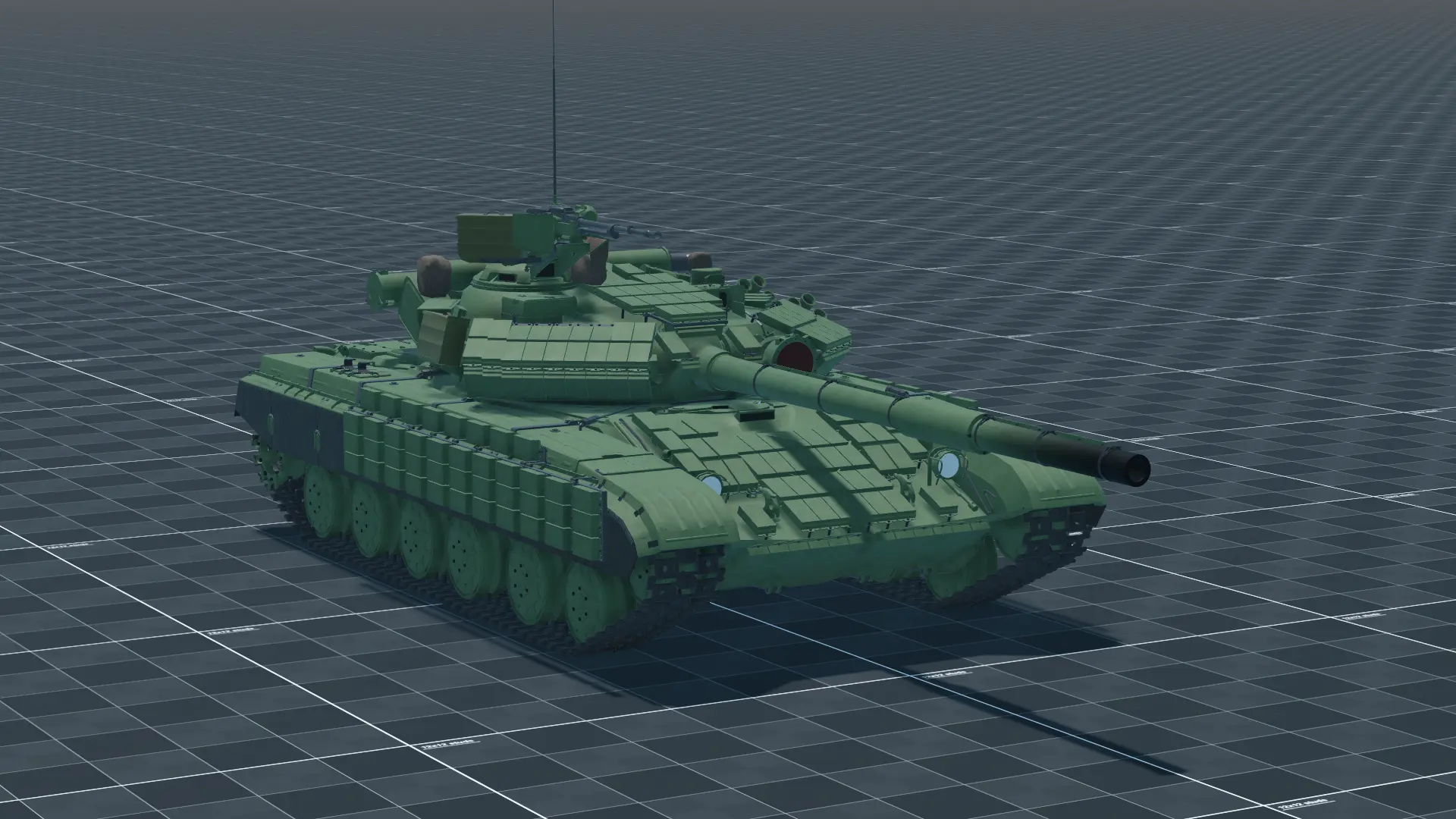 T-64BV, perspective, in Multicrew Tank Combat