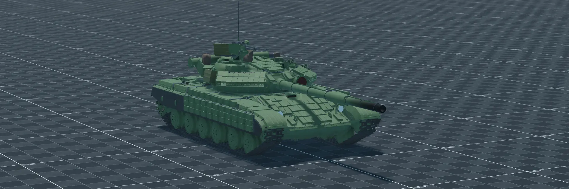 T-64BV, perspective banner, in Multicrew Tank Combat