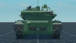 T-64E, back, in Multicrew Tank Combat