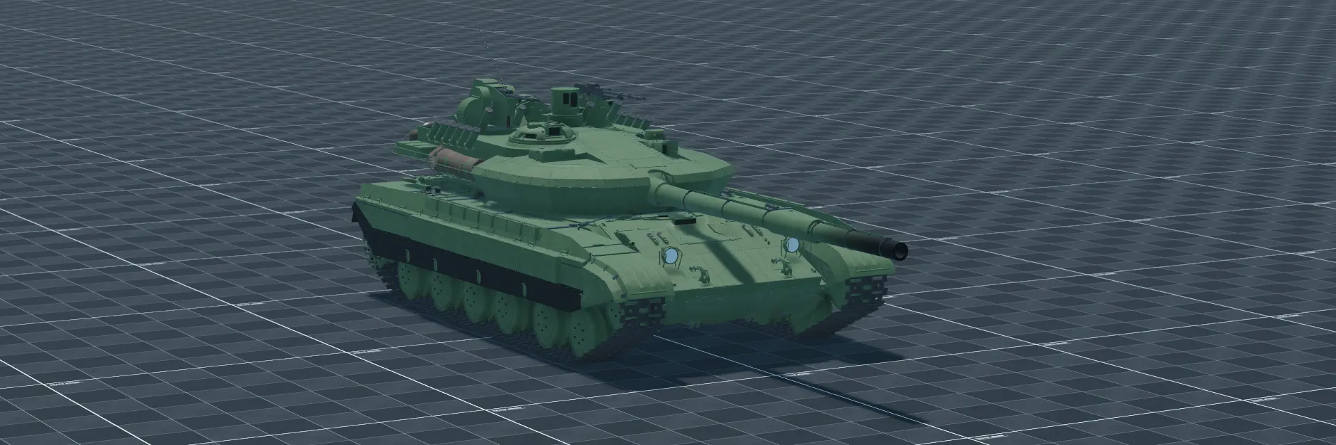 T-64E, perspective banner, in Multicrew Tank Combat