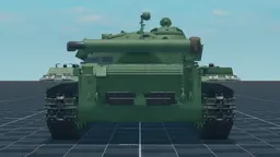 T-64R, back, in Multicrew Tank Combat