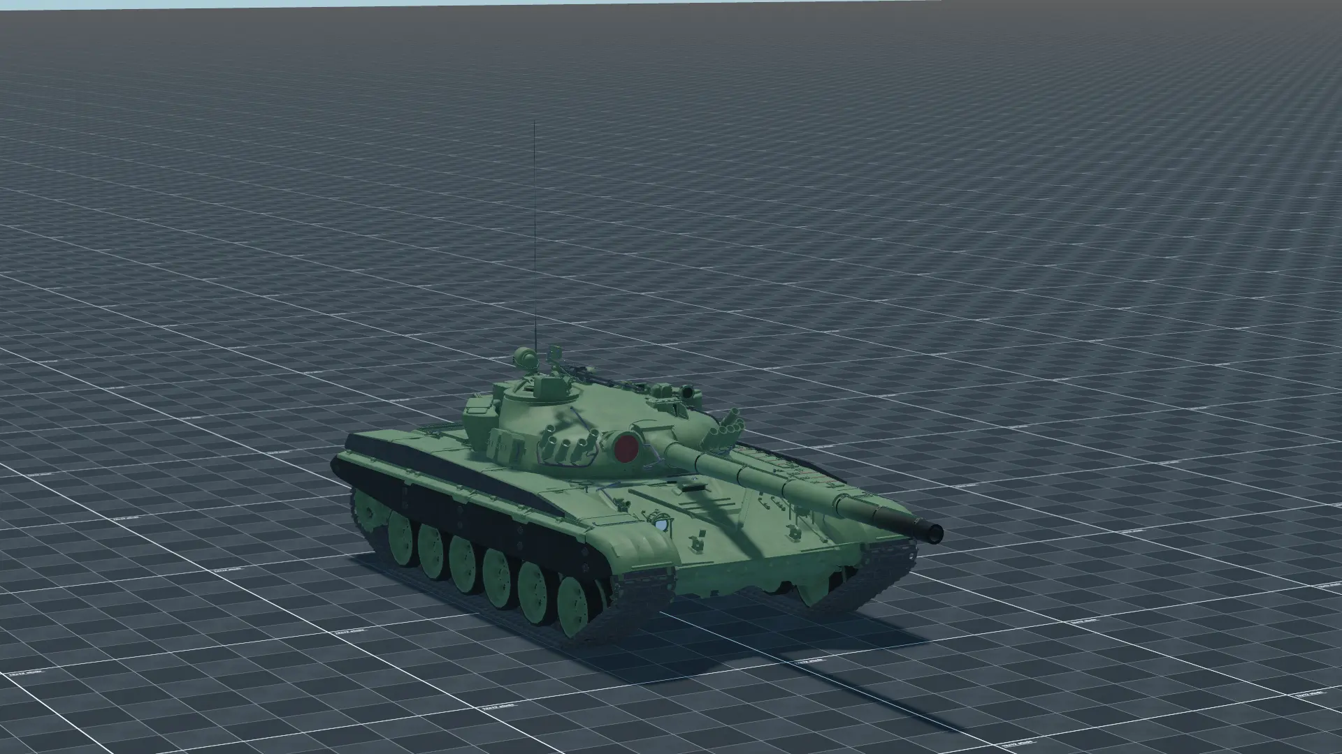 T-72A, perspective, in Multicrew Tank Combat