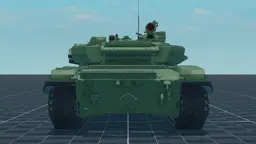 T-72B (1989), back, in Multicrew Tank Combat