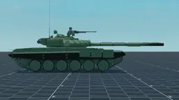 T-72B (1989), right, in Multicrew Tank Combat