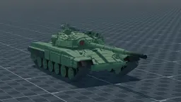 T-72B, perspective, in Multicrew Tank Combat