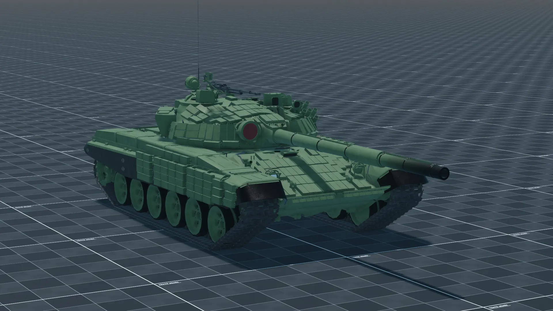 T-72B, perspective, in Multicrew Tank Combat