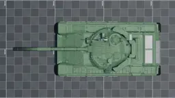 T-72B, top, in Multicrew Tank Combat