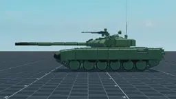 T-72B1 (2022), left, in Multicrew Tank Combat