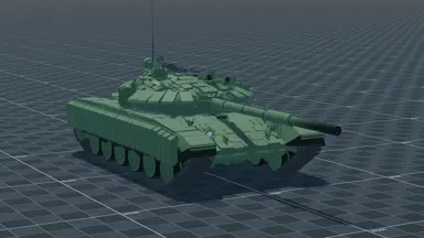 T-72B1 (2022), perspective, in Multicrew Tank Combat